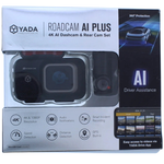 YADA Roadcam AI PLUS AI-Powered 4K Dash Cam With 1080p Rear Cam