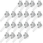 20-Piece Heavy Duty Stainless Steel Fine Mesh Small Strainers