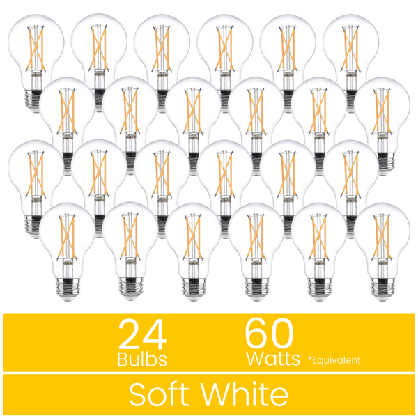 24-Pack Great Value 18YR A19 LED Light Bulb