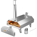 GasOne PZW-12A Wood Pellet 12" Pizza Oven