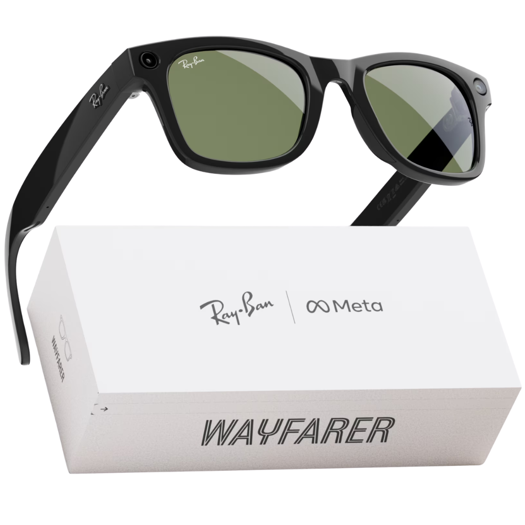 Ray-Ban Meta Wayfarer Smart Glasses with Meta AI