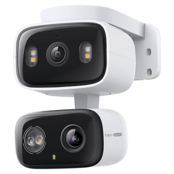 Tapo HybridCam Duo 2K 3MP Indoor/Outdoor Dual Lens Pan/Tilt Security Camera