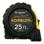 Komelon 25-Ft Speed Mark Gripper Acrylic Coated Steel Blade Tape Measure