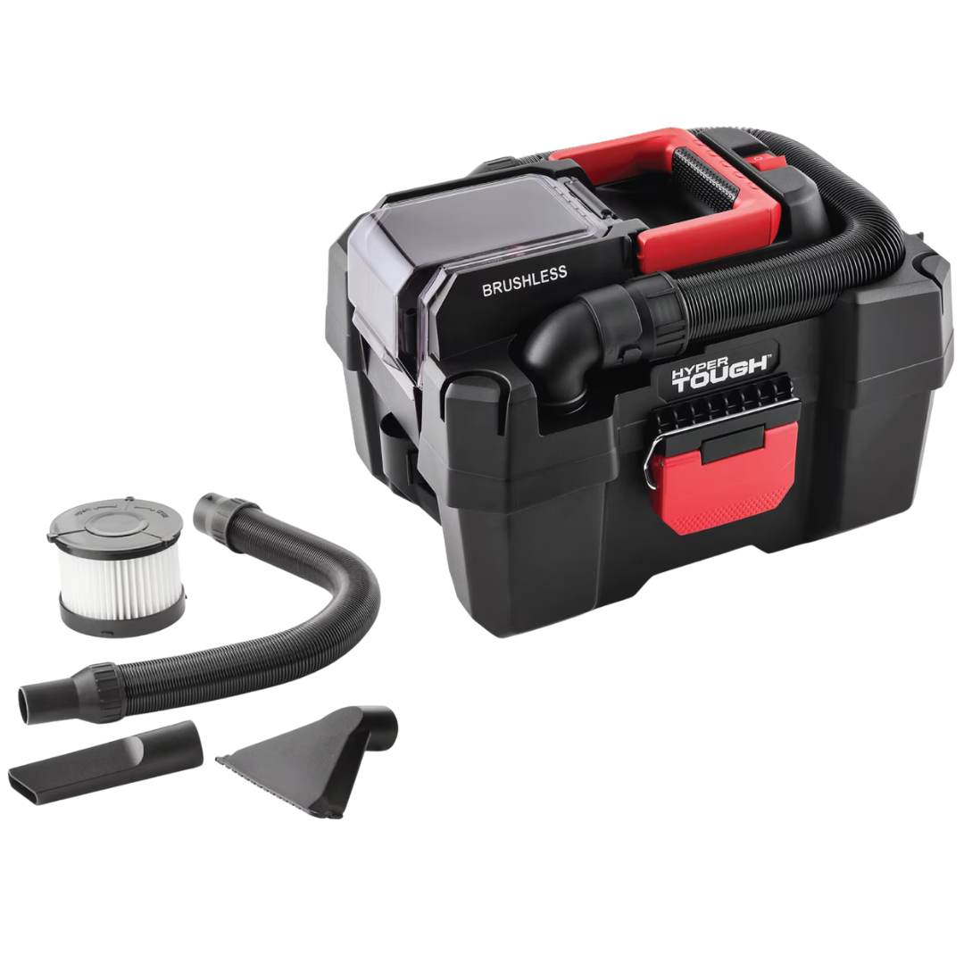 Hyper Tough 1.5-Gallon 20V Max Wet Dry Vacuum