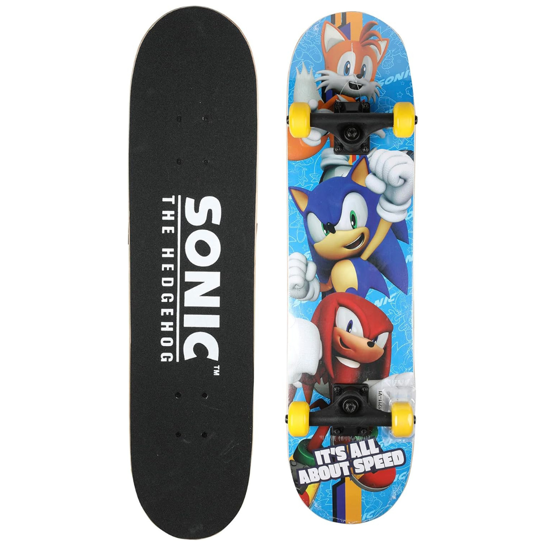 31" Sonic The Hedgehog 9-Ply Maple Deck Skateboard