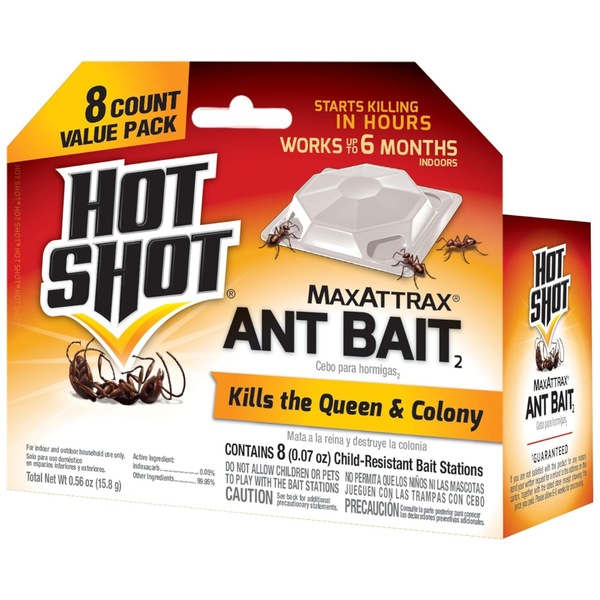 8-Count MaxAttrax Ant Bait Stations Child-Resistant Bait