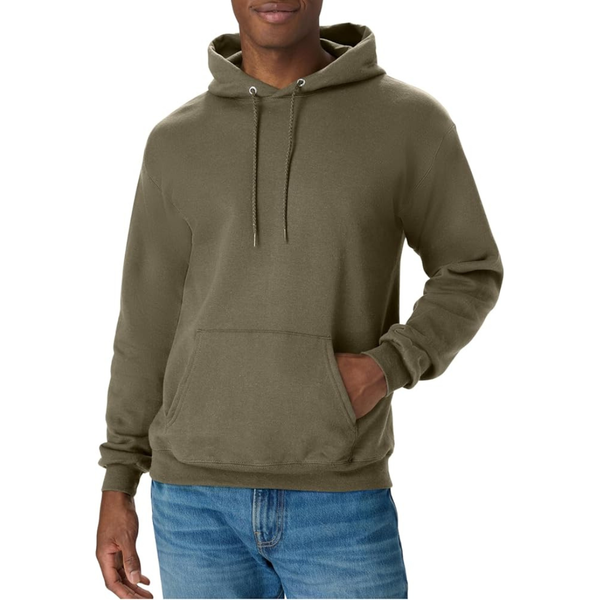 Hanes Men's EcoSmart Fleece Pullover Hooded Sweatshirt (Various)