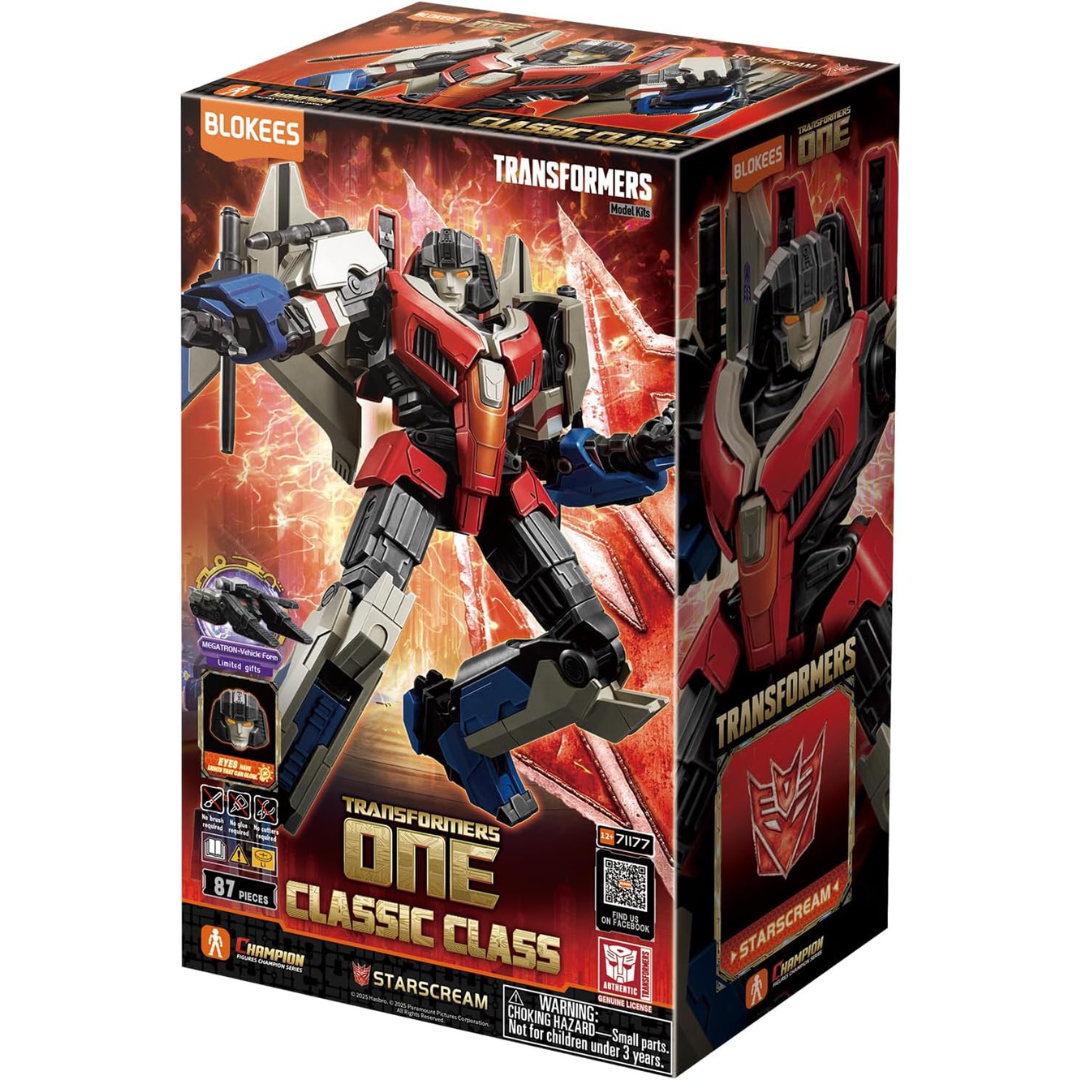 Blokees Transformers Classic Class 16 Transformers One Starscream