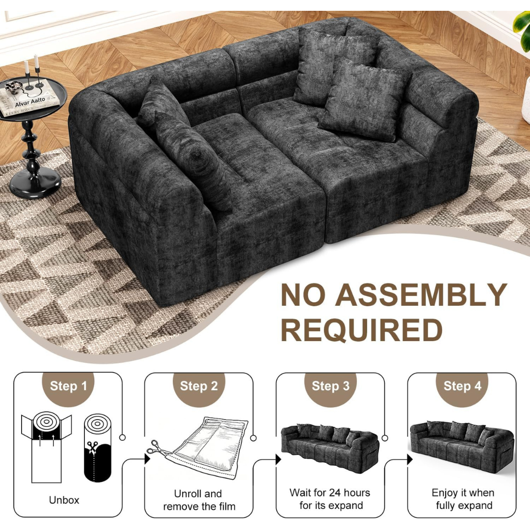 VersionTECH Modular Sectional Cloud Couch