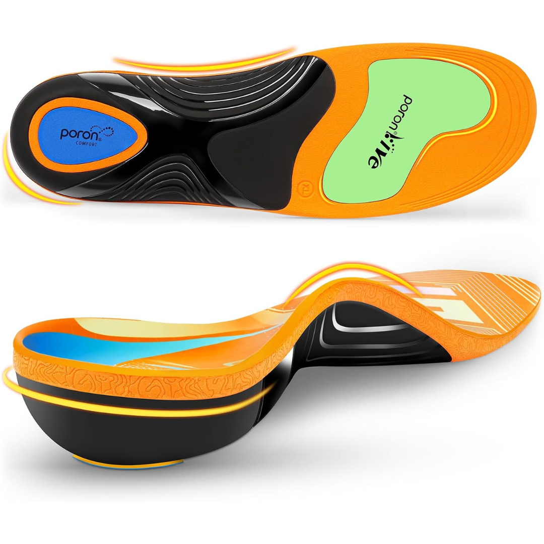 Unisex Plantar Fasciitis Insoles Shoe Inserts