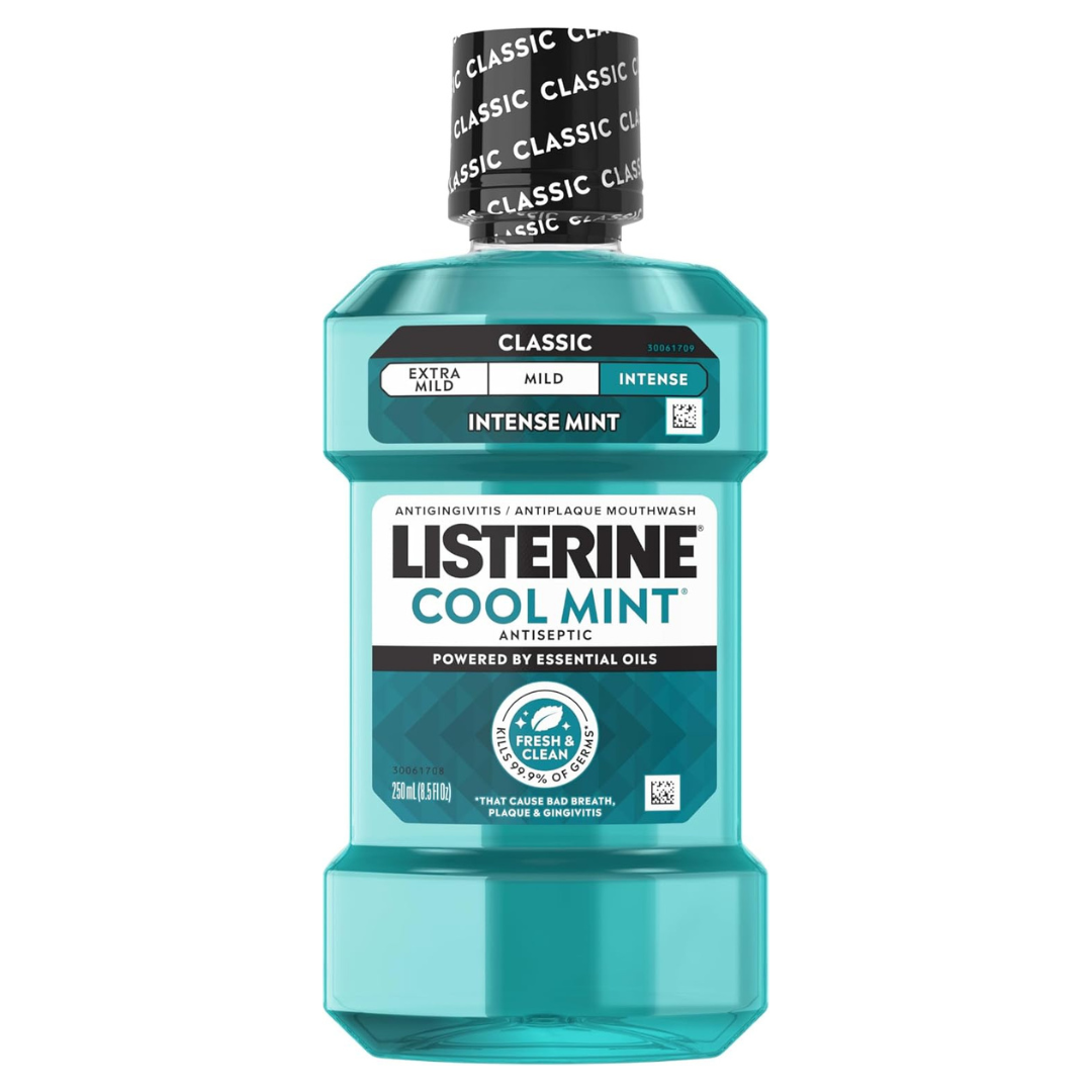 8.50-Oz Listerine Antiseptic Coolmint Mouthwash