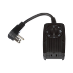 Southwire Outdoor 24-Hour Mechanical Light Sensor Timer With Dual Outlet