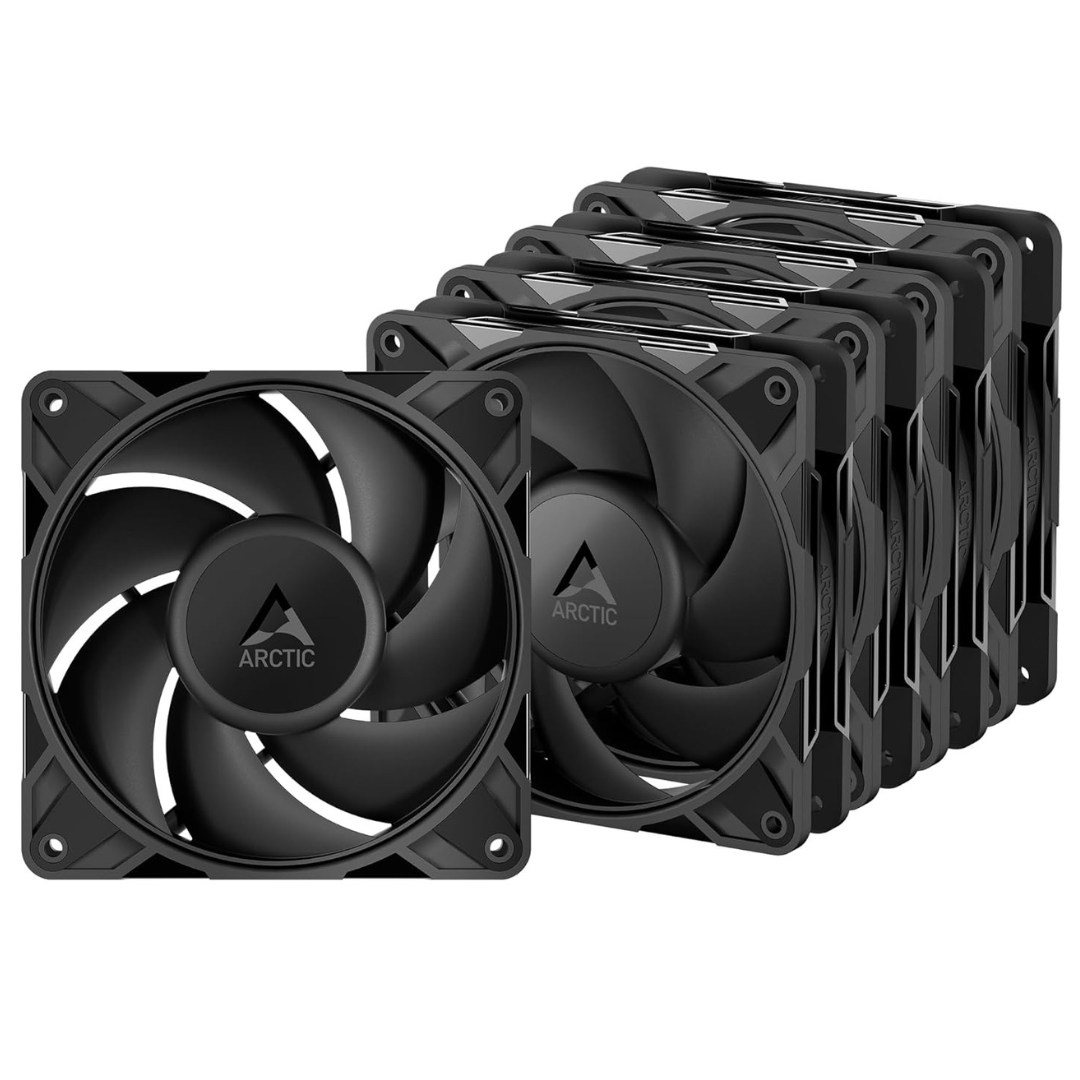 5-Pack Arctic P12 Pro PST LN 120mm PWM PC Case Fans