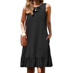 Women's Casual Loose Sleeveless Tshirt