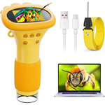 Ahalfcit 1000X Handheld Digital Microscope With 2" HD IPS Screen
