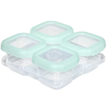 4-Pack 6-Oz OXO Tot Baby Blocks Food Storage Containers