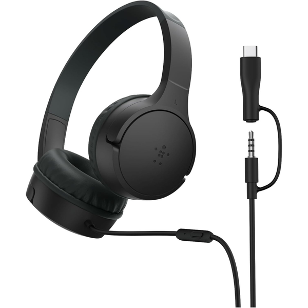 Belkin SoundForm Mini Kids On-Ear Wired Headphones