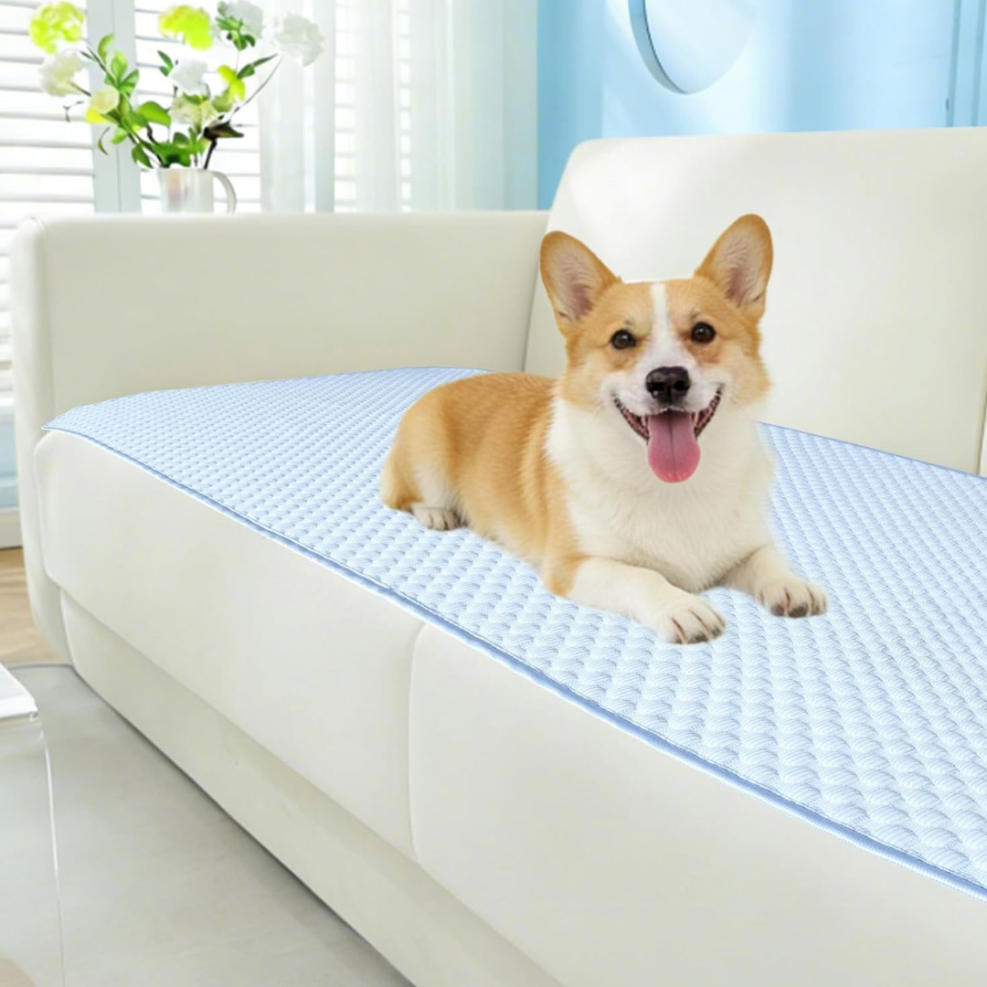 25.6" X 59" Non Slip Cooling Couch Cover For Seat