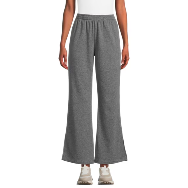Athletic Works Women's Wide Leg Pants W/ Side Vents (2 Colors)