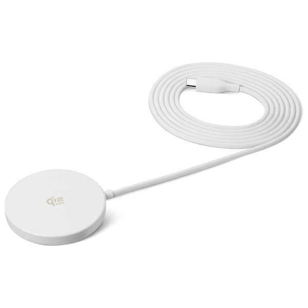 Amazon Basics 25W Qi2.2 Wireless Charging Pad With 5-Foot Cable
