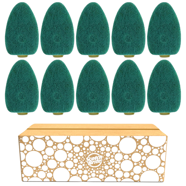 10-Piece Scotch-Brite Heavy Duty Dishwand Refills