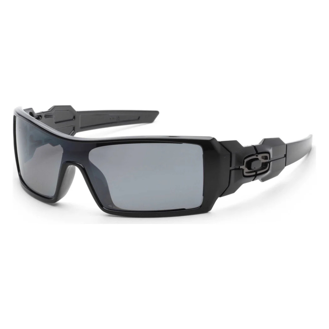 Oakley Men's Oil Rig 50mm Polished Black Polarized Sunglasses