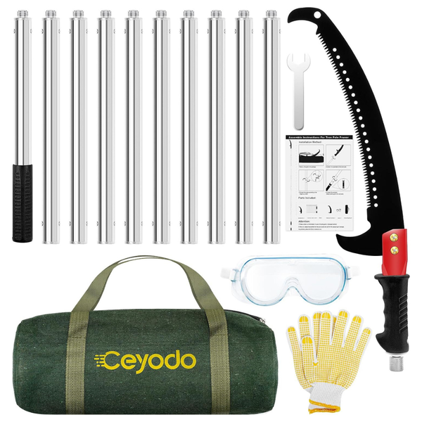 Lightweight Manual Stainless Steel Extension Pruning Pole Saw