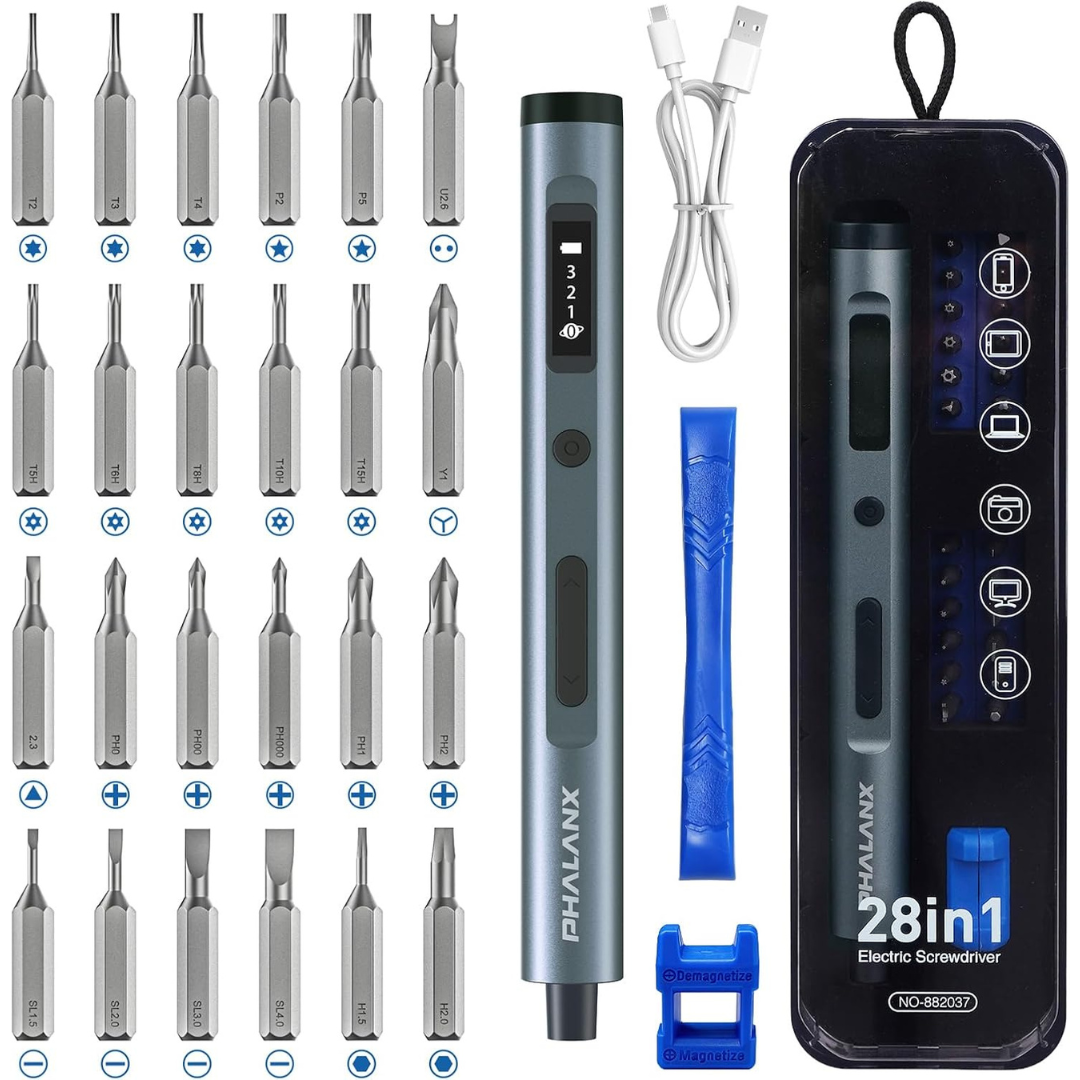 60-in-1 Cordless Electric Precision Screwdriver Set