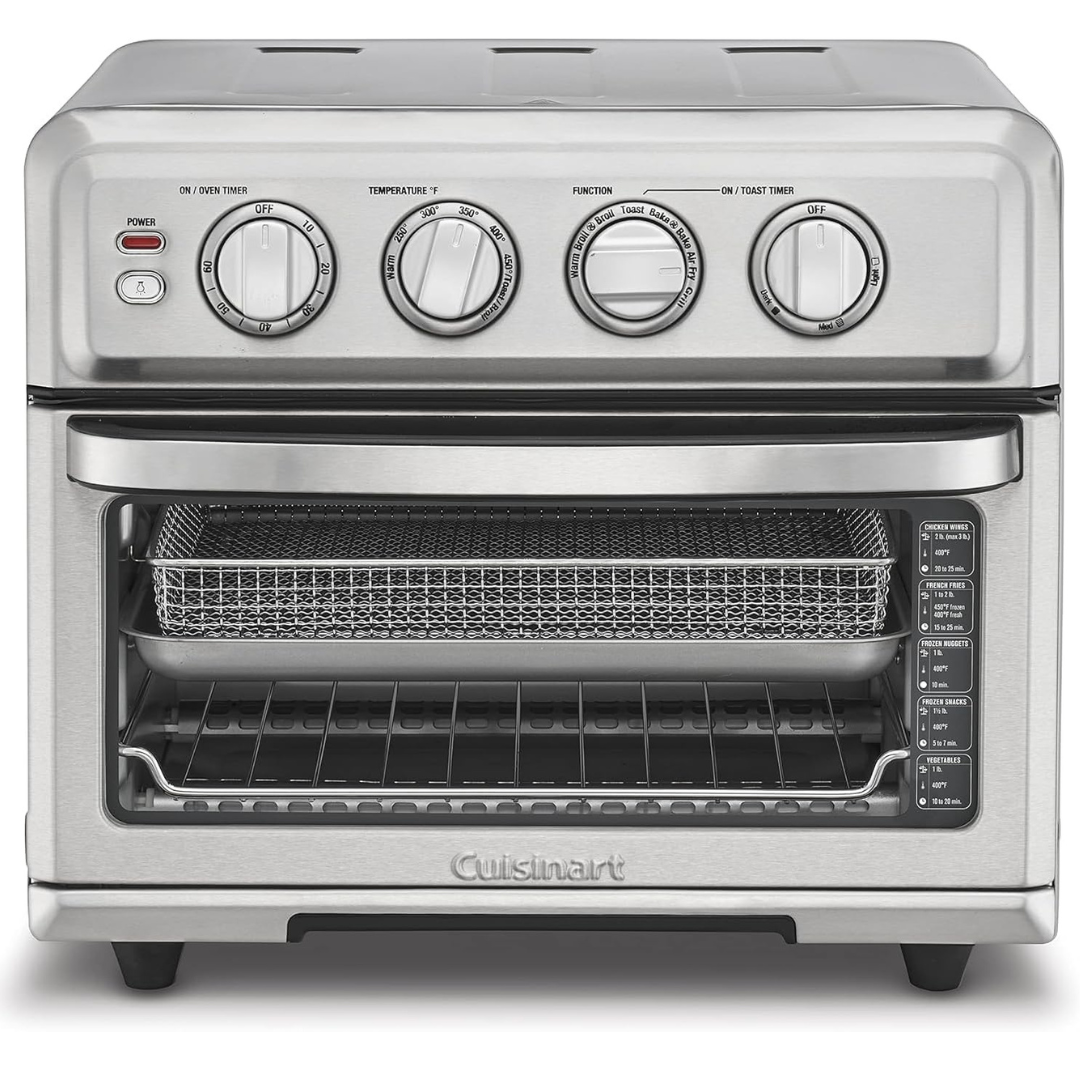 Cuisinart 0.6 Cu. Ft. Air Fryer Toaster Oven with Grill