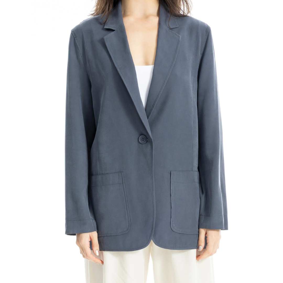 Max Studio Women's One Button Blazer