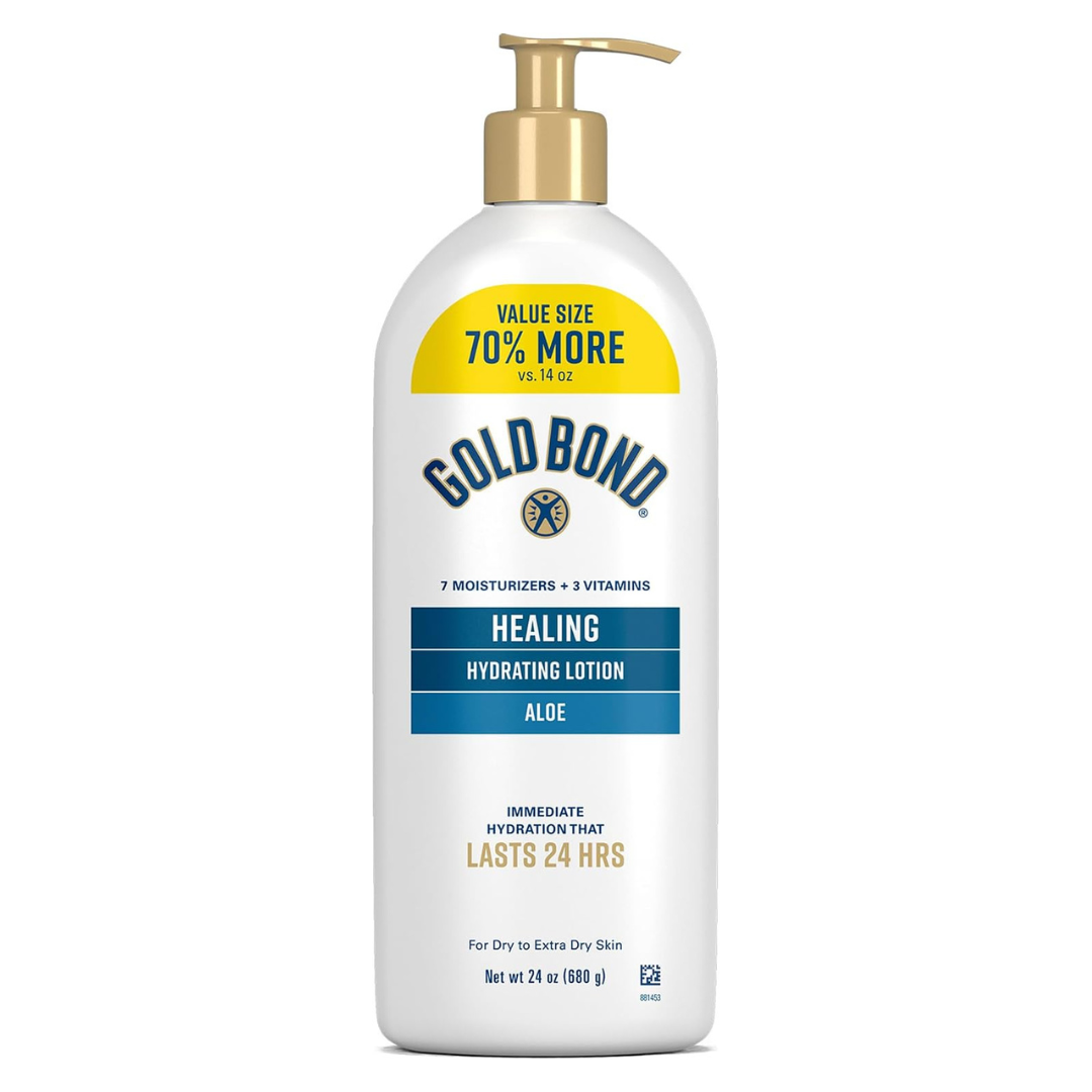 24-Oz Healing Hydrating Lotion With Aloe Moisturizes (Unscented)