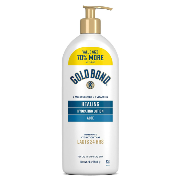 24-Oz Healing Hydrating Lotion With Aloe Moisturizes (Unscented)