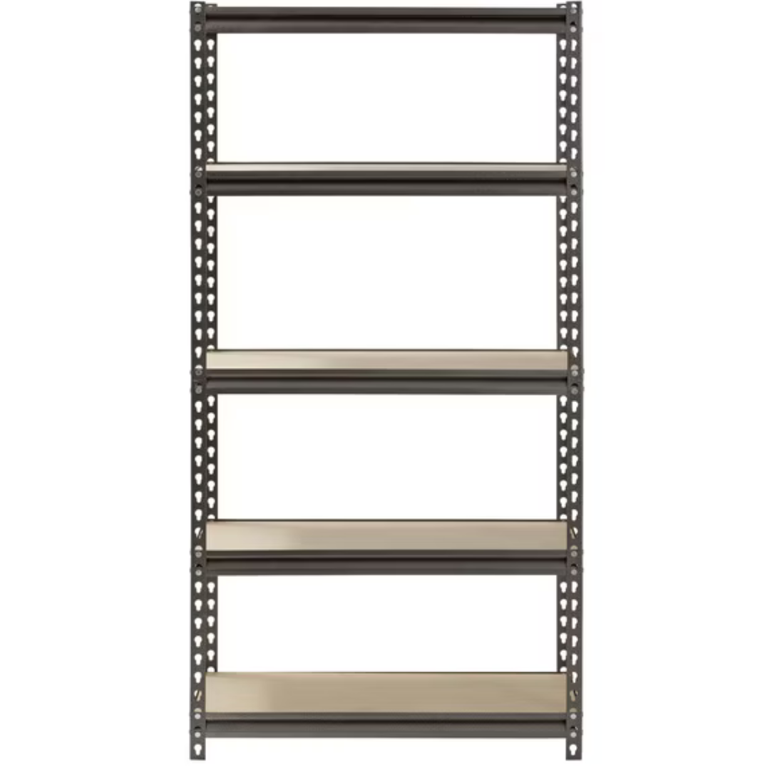 5-Shelf Heavy Duty Shelving (30"W X 12"D X 60"H)