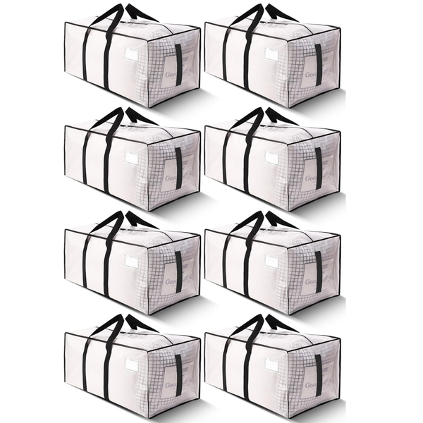 8-Pack Supports 200lbs Heavy Duty Moving Bags