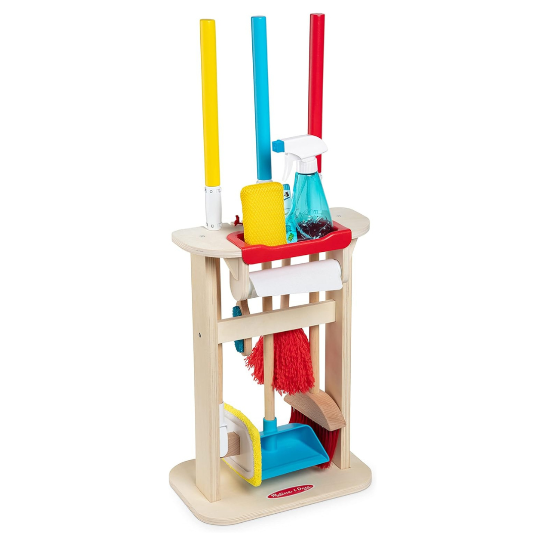 11-Piece Melissa & Doug Deluxe Sparkle & Shine Cleaning Play Set