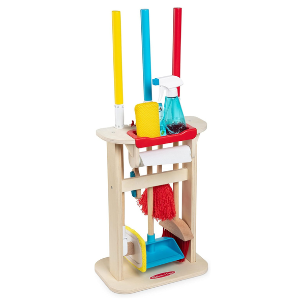 11-Piece Melissa & Doug Deluxe Sparkle & Shine Cleaning Play Set