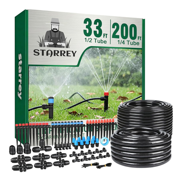 233-Feet Starrey Drip Irrigation Garden Watering System