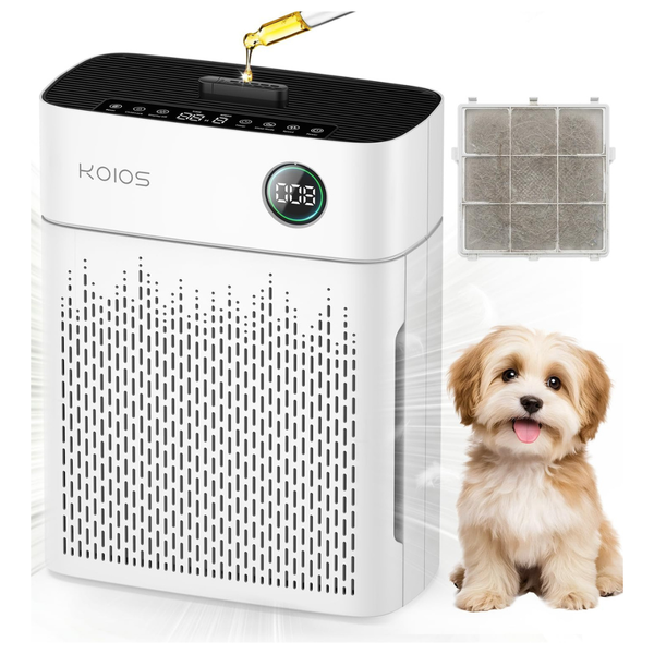KOIOS H13 HEPA Air Purifier For Home & Large Rooms Up To 2,500 Sq. Ft