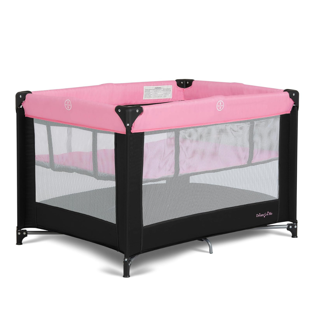 Dream On Me Zazzy Portable Playard With Bassinet
