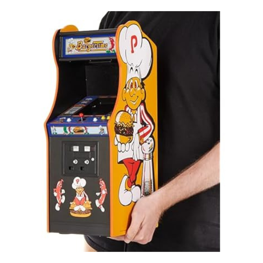 Numskull Quarter Burger Time Mini Arcade Cabinet