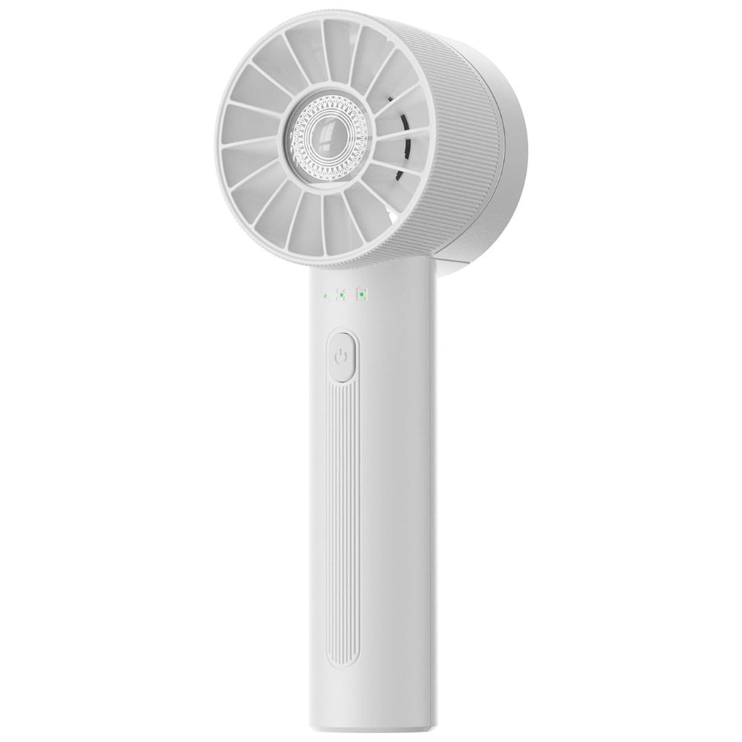 Portable Mini Handheld Turbo Fan W/ 4 Speed High Velocity (7 Colors)