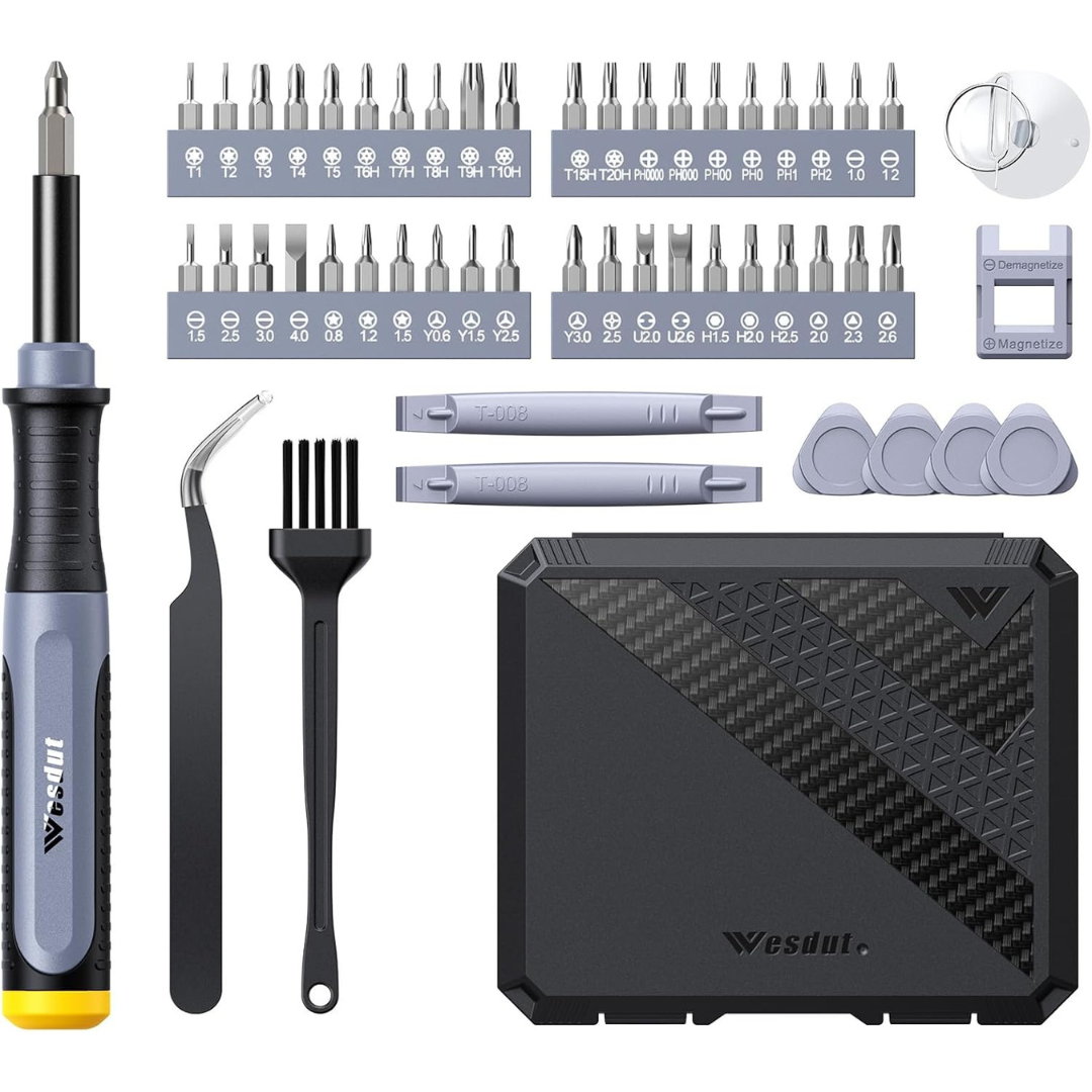 52-in-1 Wesdut Magnetic Precision Screwdriver Set (2 Colors)