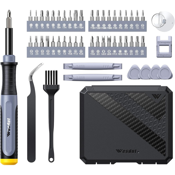 52-in-1 Wesdut Magnetic Precision Screwdriver Set (2 Colors)