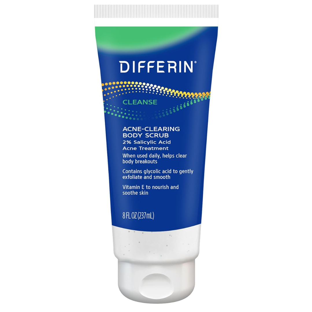 4-Oz Differin Acne Clearing Body Scrub With Salicylic Acid