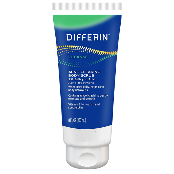4-Oz Differin Acne Clearing Body Scrub With Salicylic Acid