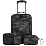 Travelers Club 3-Piece Kid's And Junior Rolling Travel Luggage Set (3 Options)