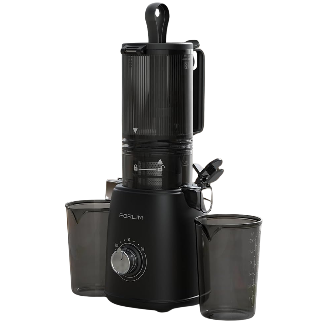 FORLIM 4.3'' Large Cold Press Juicer Machine W/ 57 oz Hopper