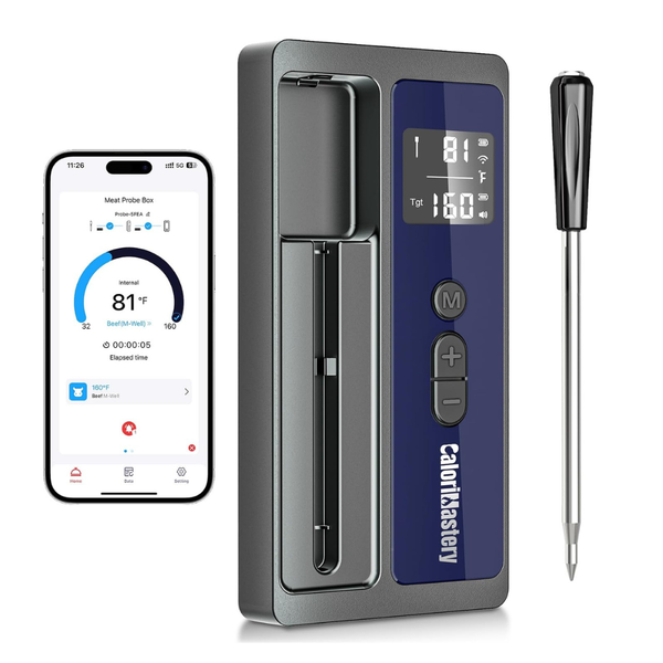 500FT Digital Wireless Food Thermometer With Ultra-Thin Probe