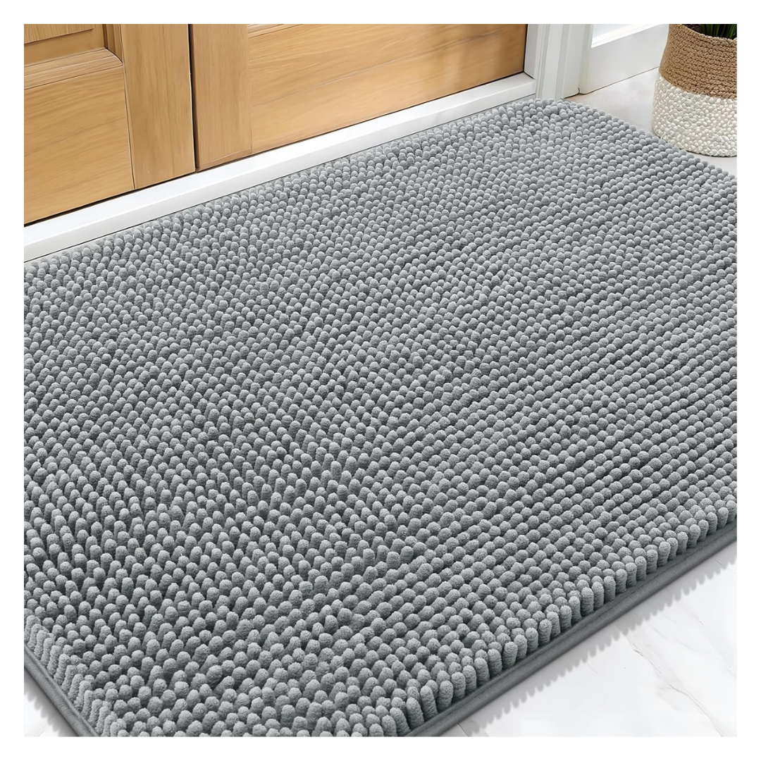 30" X 20" Olanly Absorbent Non-Slip Washable Dog Door Mat