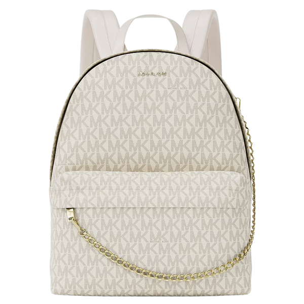 Michael Kors Slater Large Signature Logo Backpack (LT CRM MULTI)